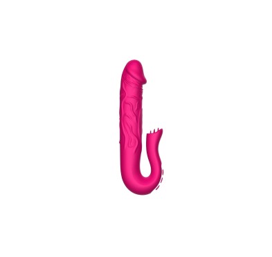 Realistic Tongue Stimulating Dildo Vibrator